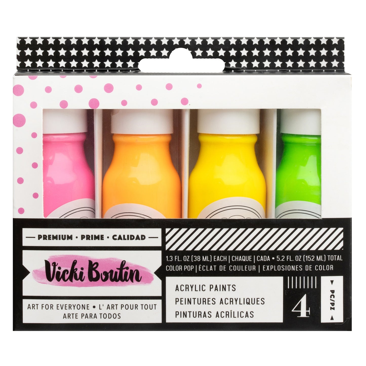 Vicki Boutin - Mixed Media - Neon Acrylic Paint Set