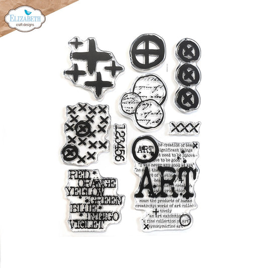 Elizabeth Craft - Plusses And More Stamp Set