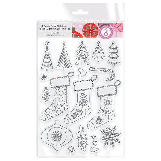 Tonic Studios - A Candy Cane Christmas Stamp Set