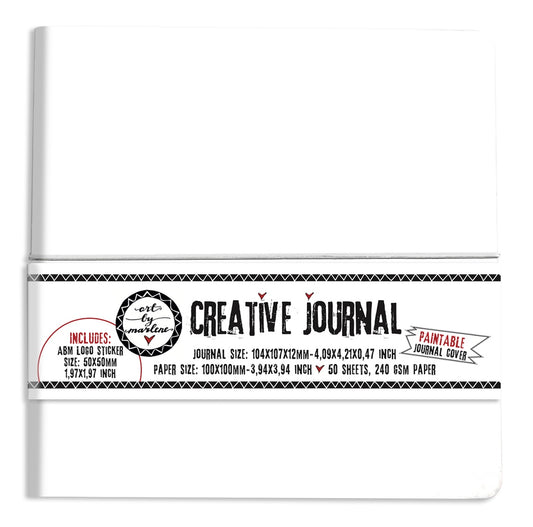 Art By Marlene - Creative Paintable Journal Cover