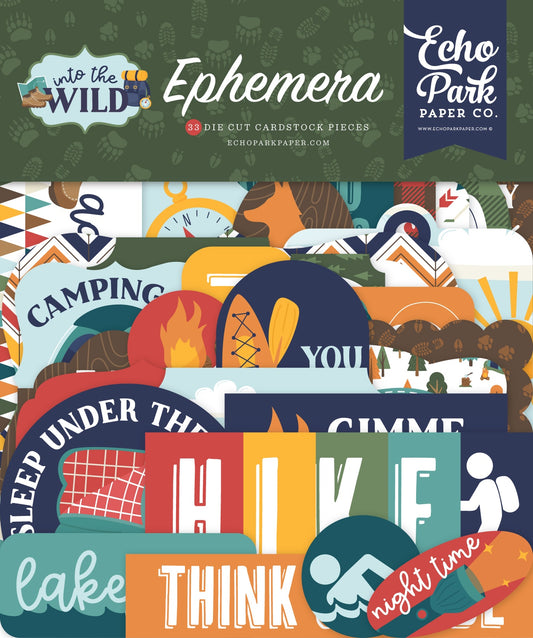 Echo Park - Into The Wild - Ephemera Pack