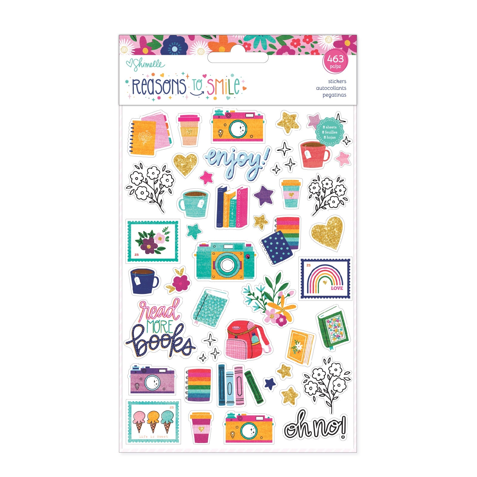 Shimelle - Reasons To Smile - Sticker Book