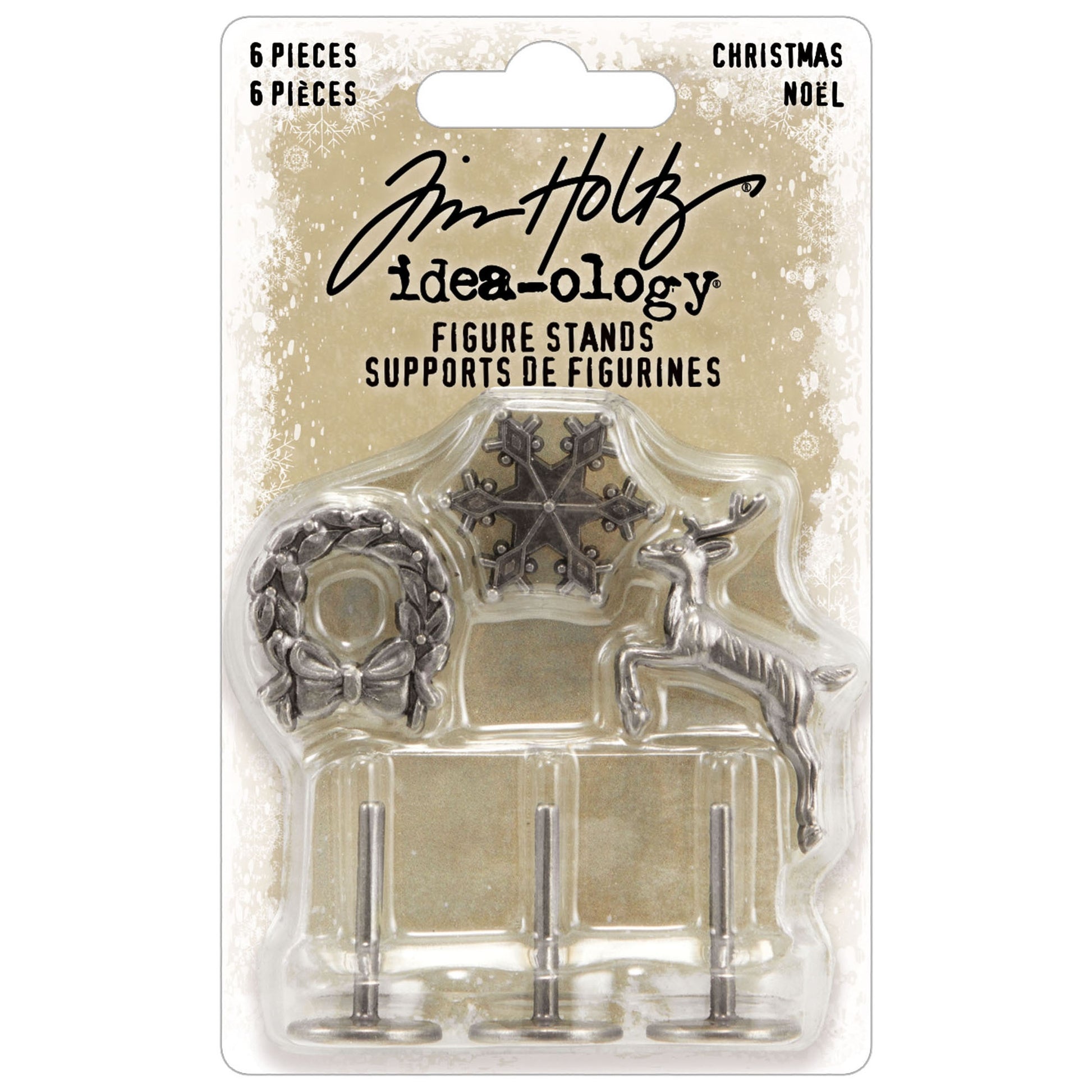 Tim Holtz - Idea-ology - Christmas Figure Stands 