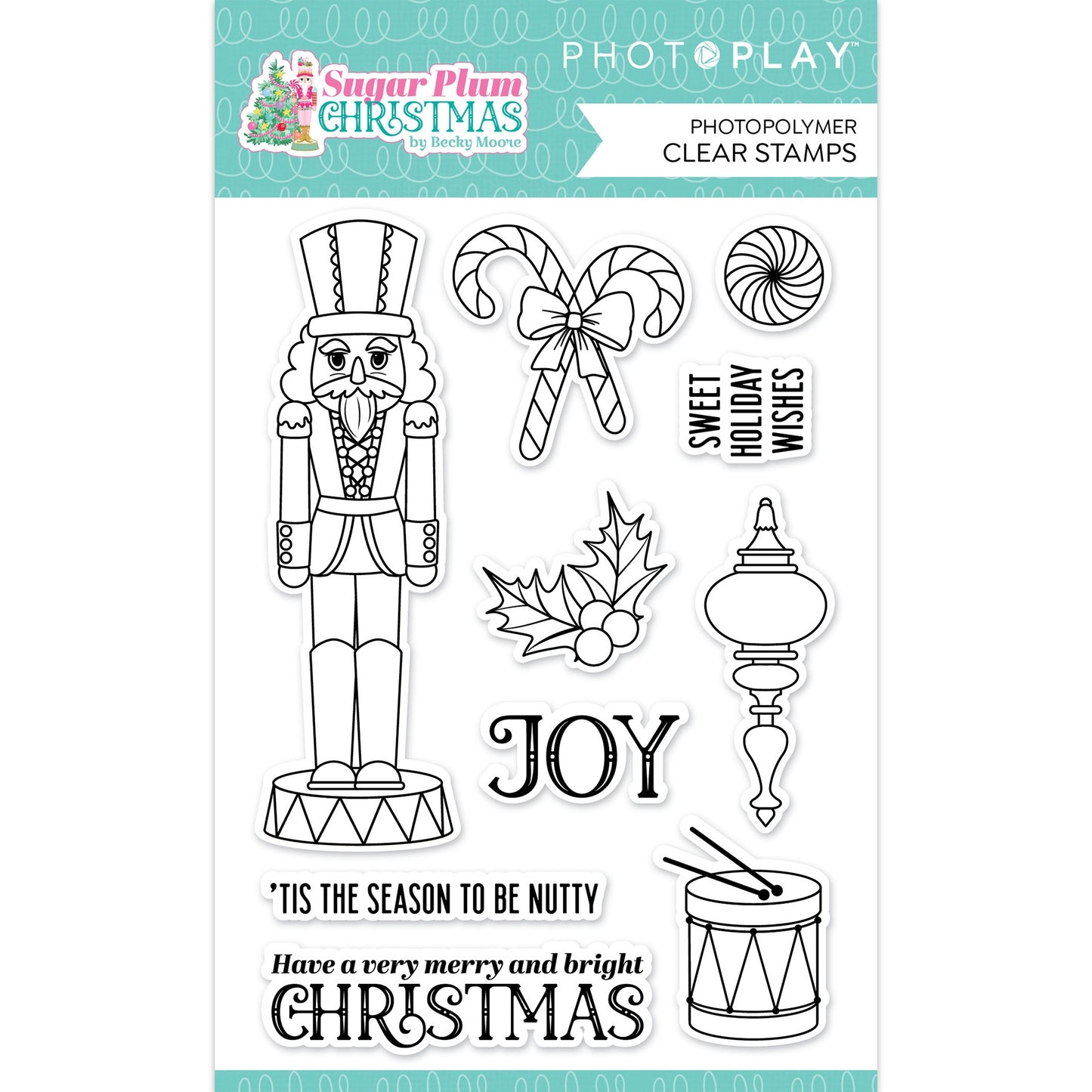 PhotoPlay - Sugar Plum Christmas Stamp & Die Bundle