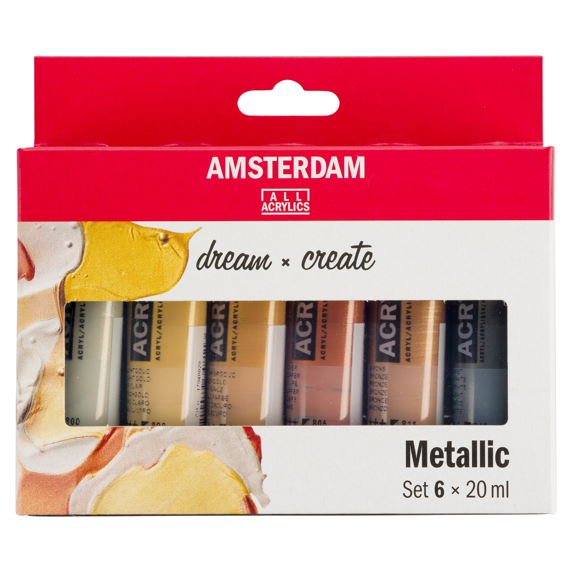 Amsterdam - Standard Acrylic Paint Set - Metallic