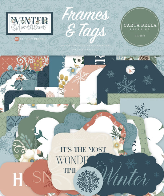 Carta Bella - Winter Wonderland - Frames & Tags