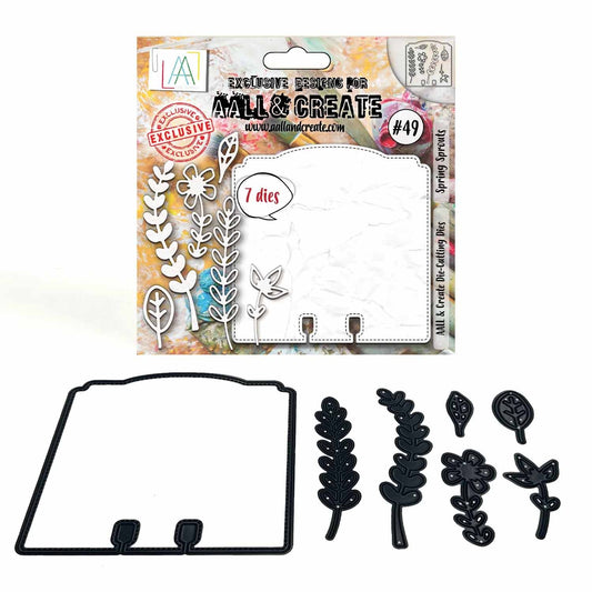 AALL & Create - Spring Sprouts Die Set
