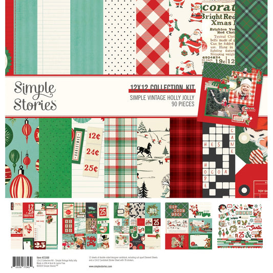 Simple Stories - Simple Vintage Holly Jolly - Collection Kit