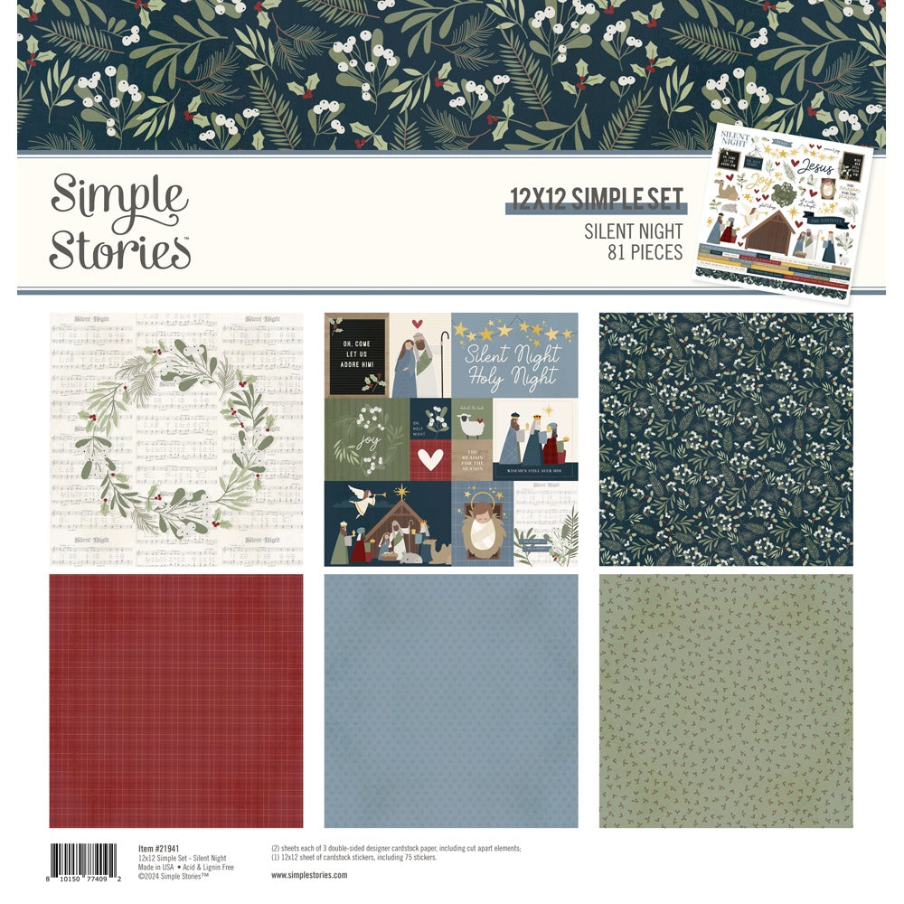 Simple Stories - Silent Night - Collection Kit