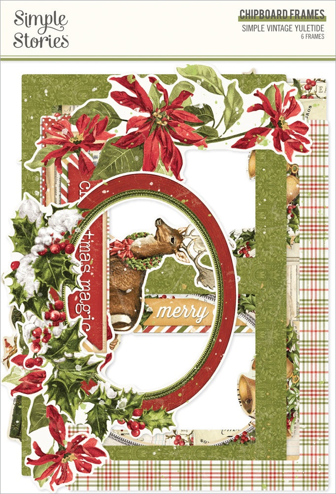 Simple Stories - Simple Vintage Yuletide - Chipboard Frames