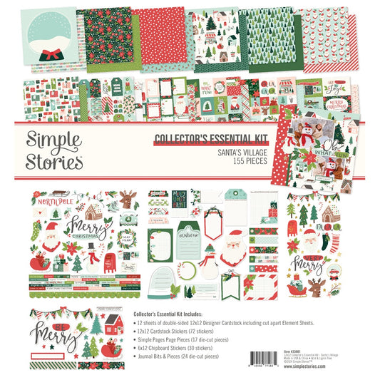 Simple Stories - Santa's Village - Collector's Essential Kit