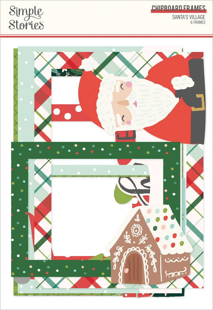 Simple Stories - Santa's Village - Chipboard Frames