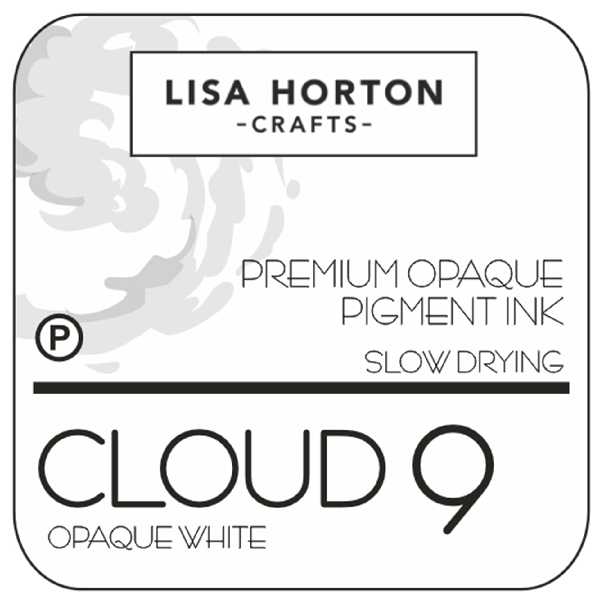 Lisa Horton - Cloud 9 - Opaque White Pigment Ink Pad