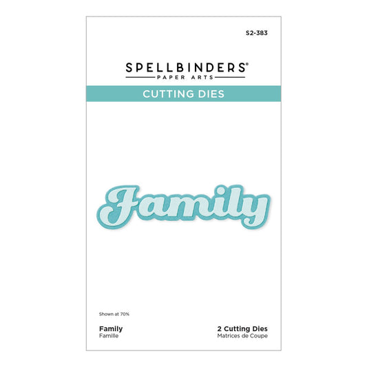 Spellbinders - Family Die Set