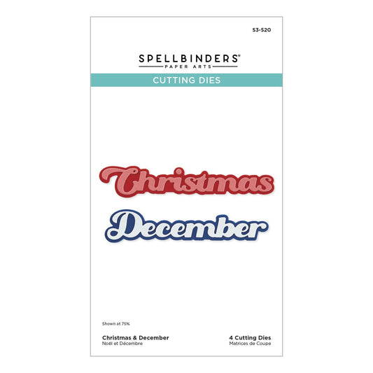 Spellbinders - Christmas & December Die Set