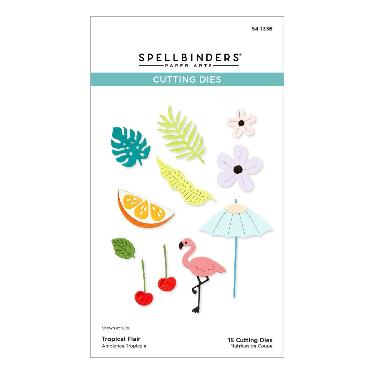 Spellbinders - Tropical Flair Die Set