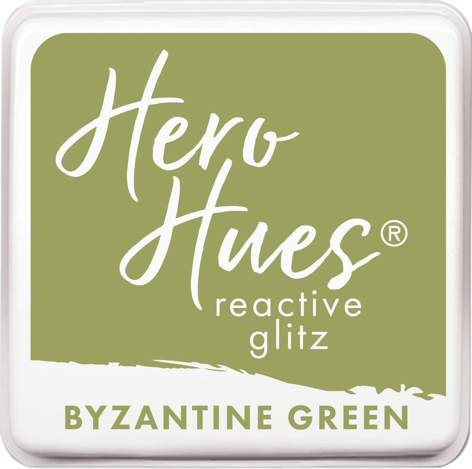 Hero Arts - Reactive Glitz Ink - Byzantine Green