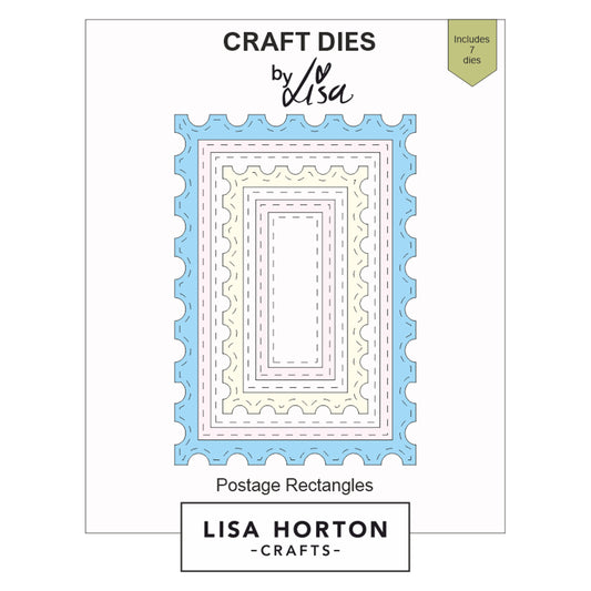 Lisa Horton - Nested Dies - Postage Layers