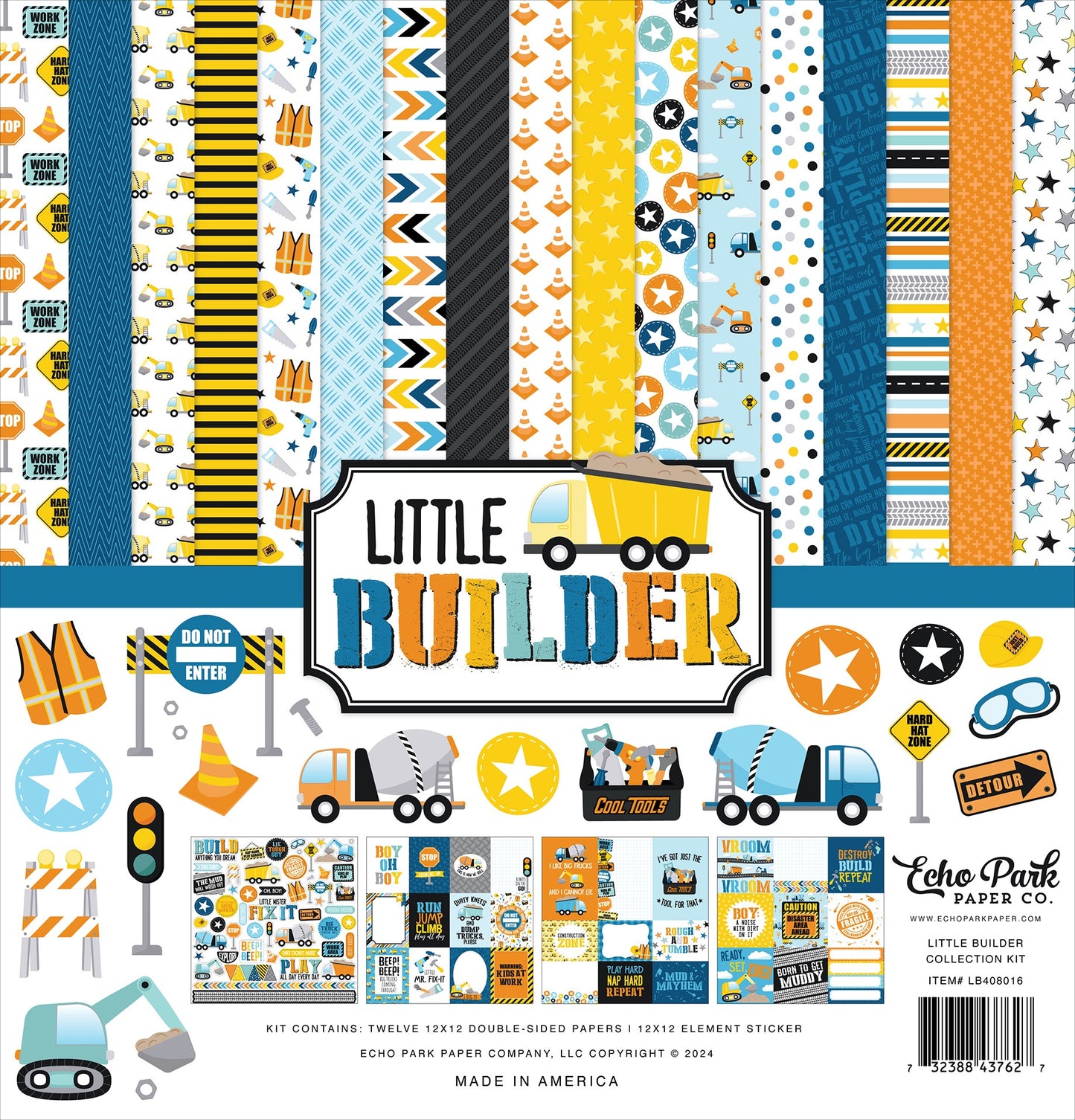 Echo Park - Little Builder - Colleciton Kit