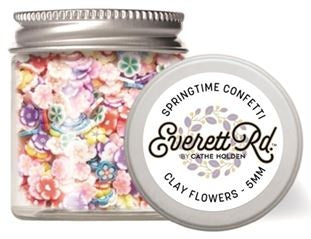 Everett Rd - Springtime Confetti - Clay Flowers 