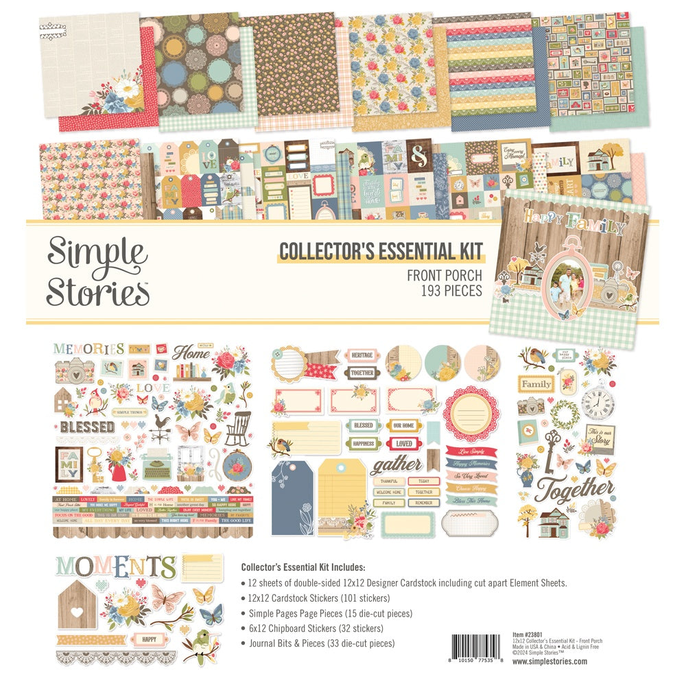 Simple Stories - Front Porch - Collector's Essential Kit