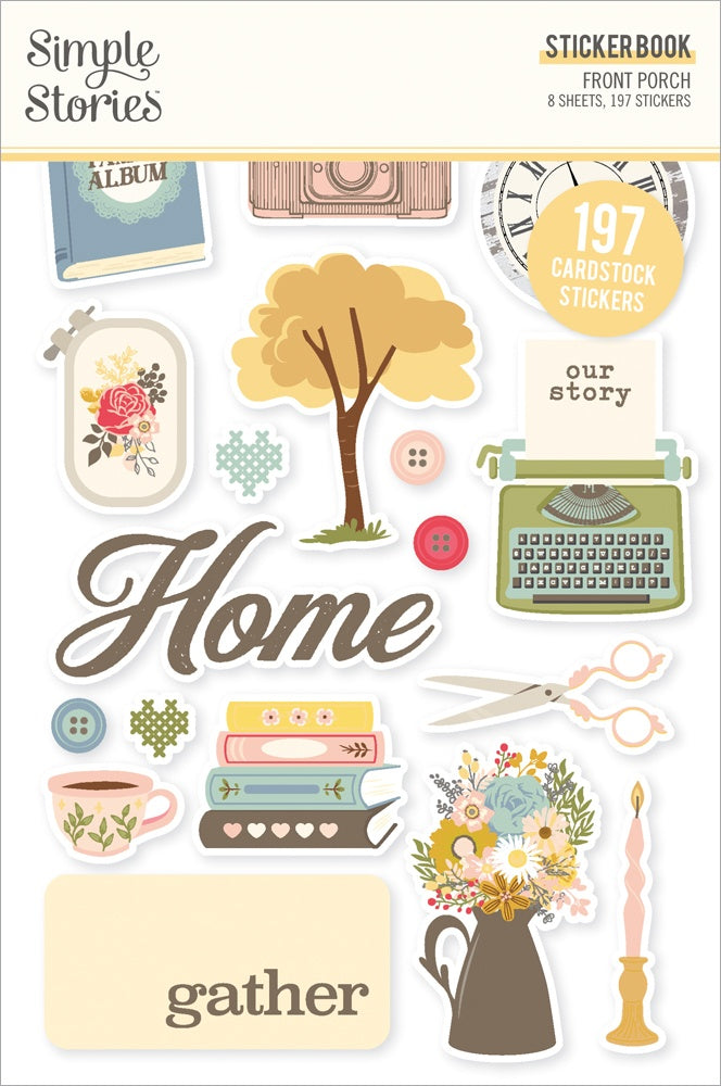 Simple Stories - Front Porch - Sticker Book