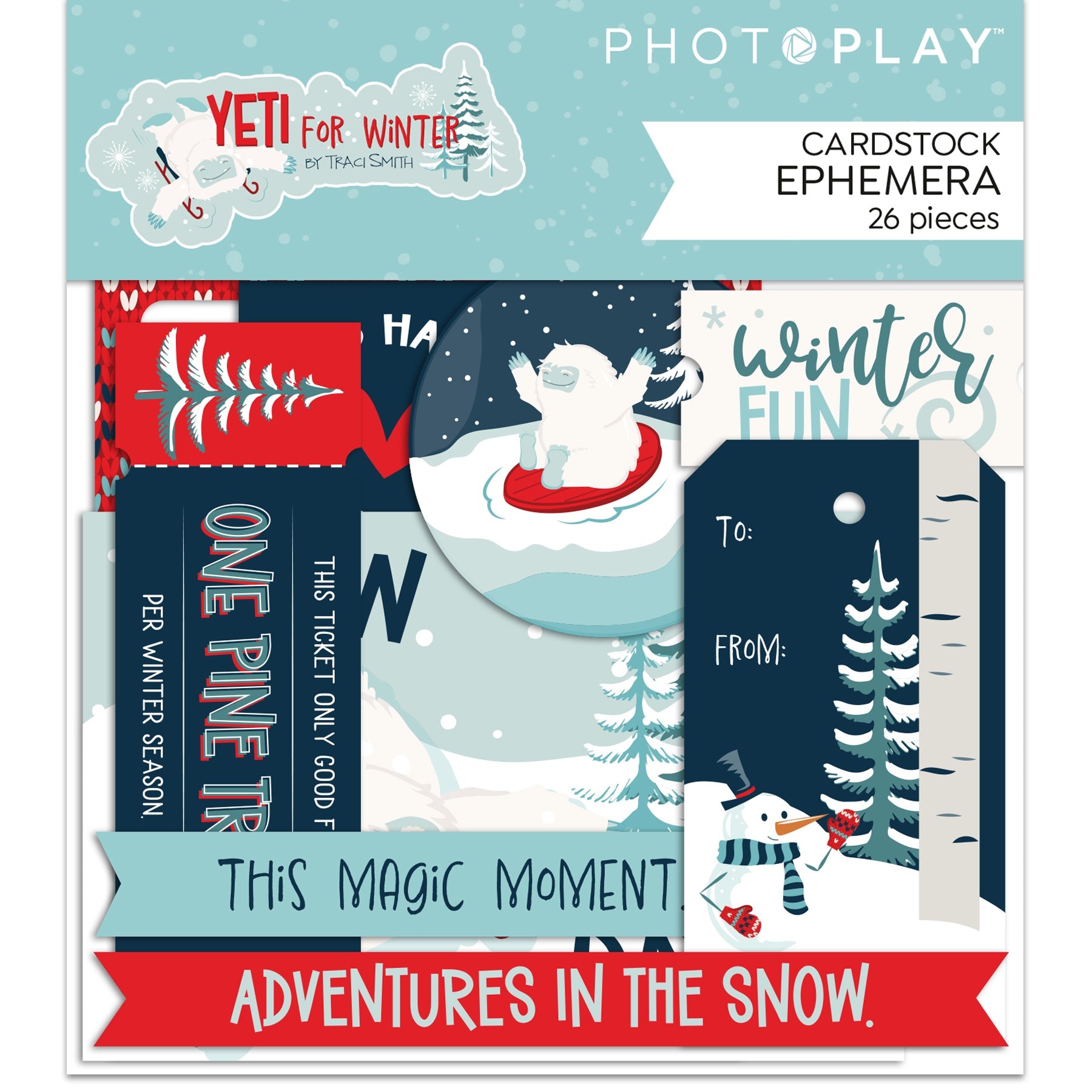 PhotoPlay - Yeti For Winter - Ephemera