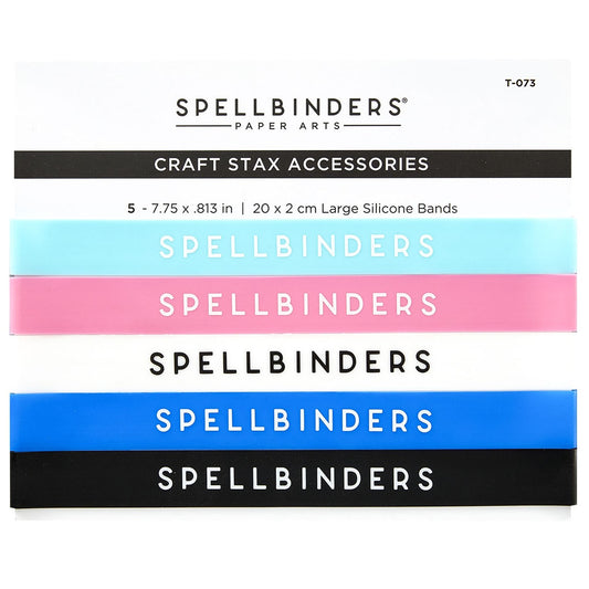 Spellbinders - Craft Stax Silicone Bands - Large