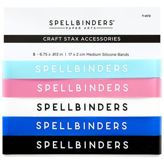 Spellbinders - Craft Stax Silicone Bands - Medium