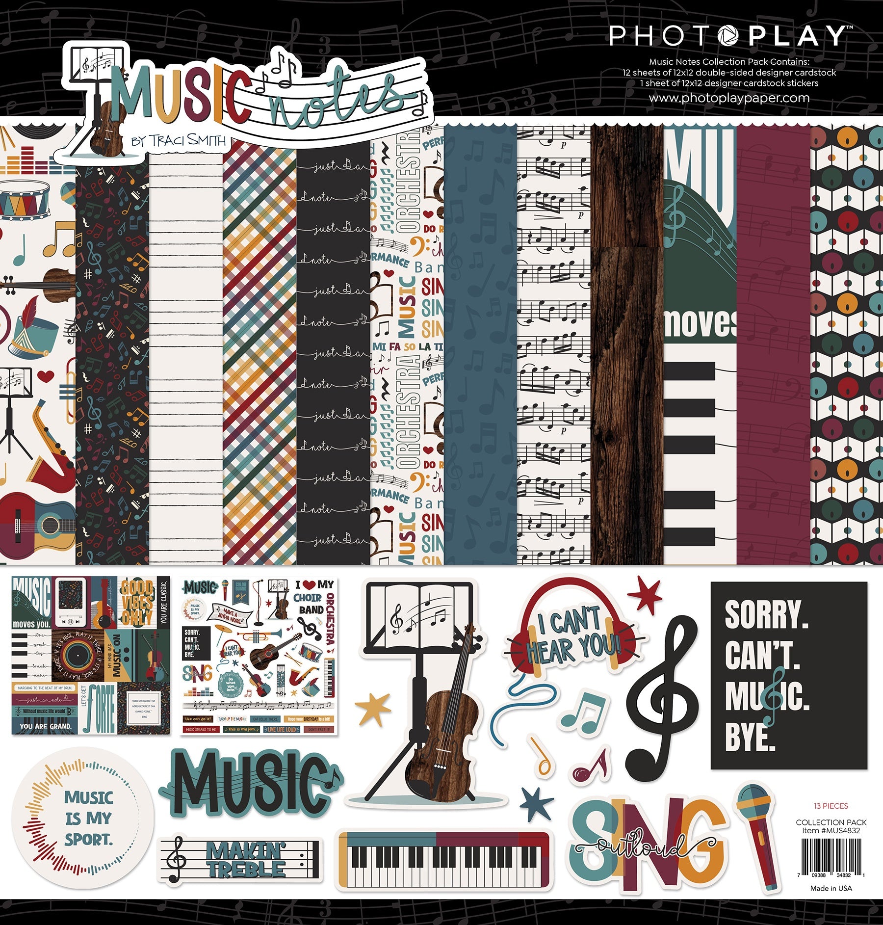 PhotoPlay - Music Notes - Collection Kit