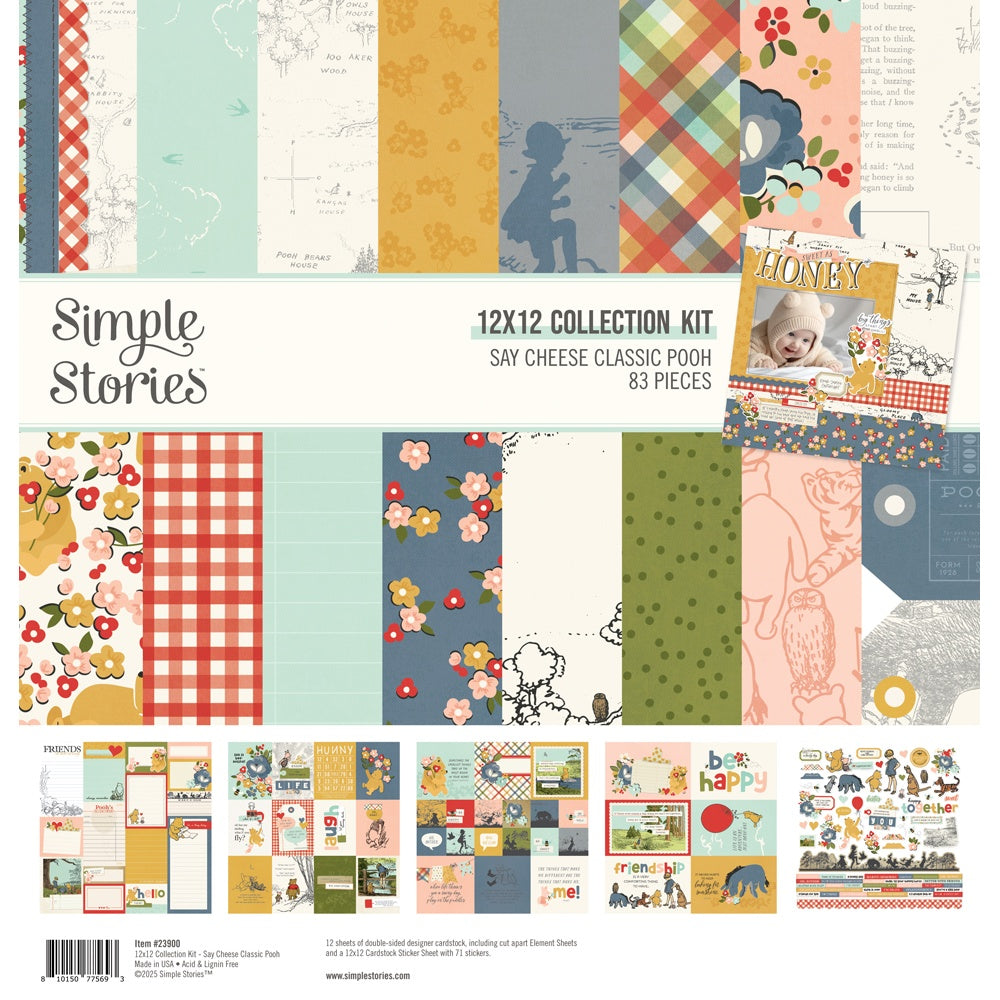 Simple Stories - Say Cheese Classic Pooh - Collection Kit