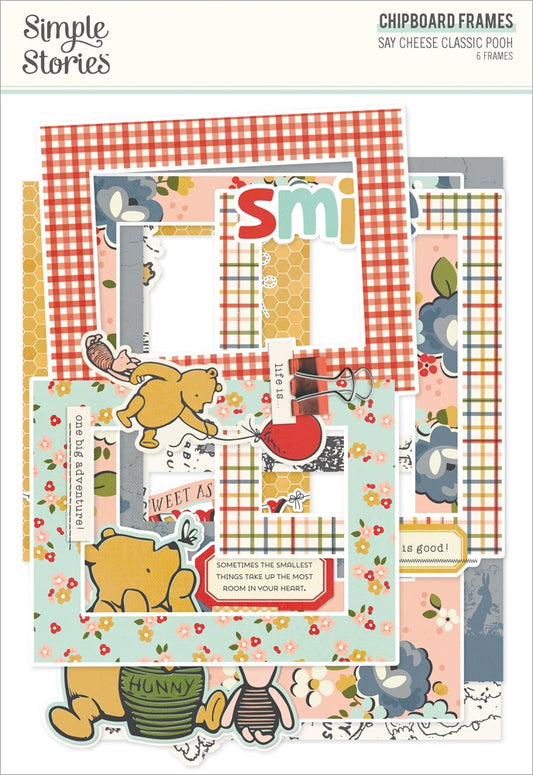 Simple Stories - Say Cheese Classic Pooh - Chipboard Frames