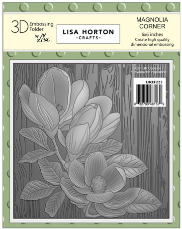Lisa Horton - Magnolia Corner 3D Embossing Folder