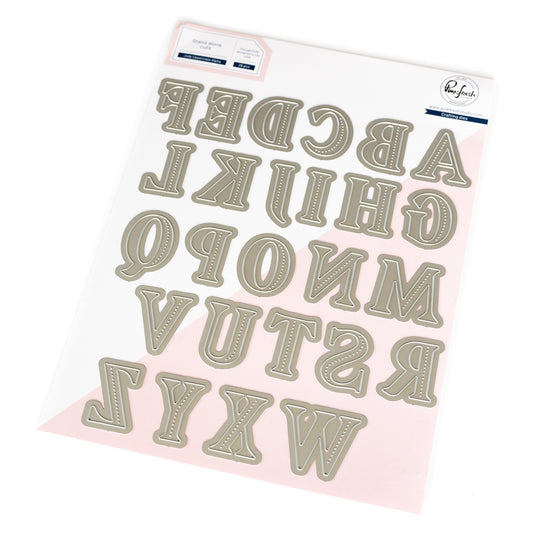 Pinkfresh - Jody Uppercase Alpha Die Set