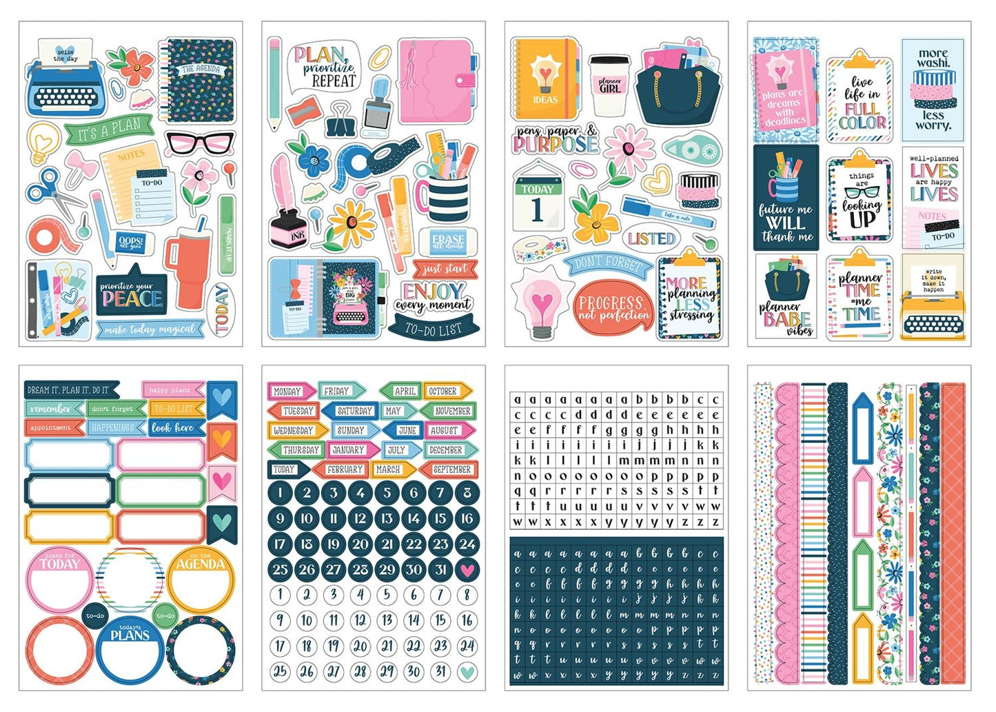 Echo Park - Plan On It - Sticker Book