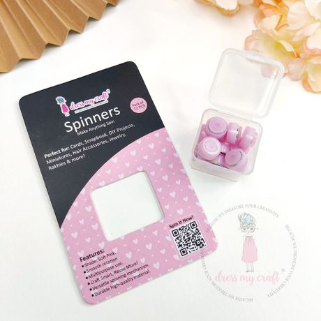 Dress My Craft - Spinners - Pink