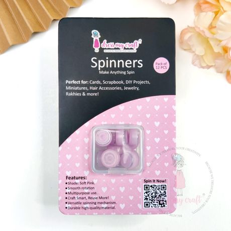 Dress My Craft - Spinners - Pink