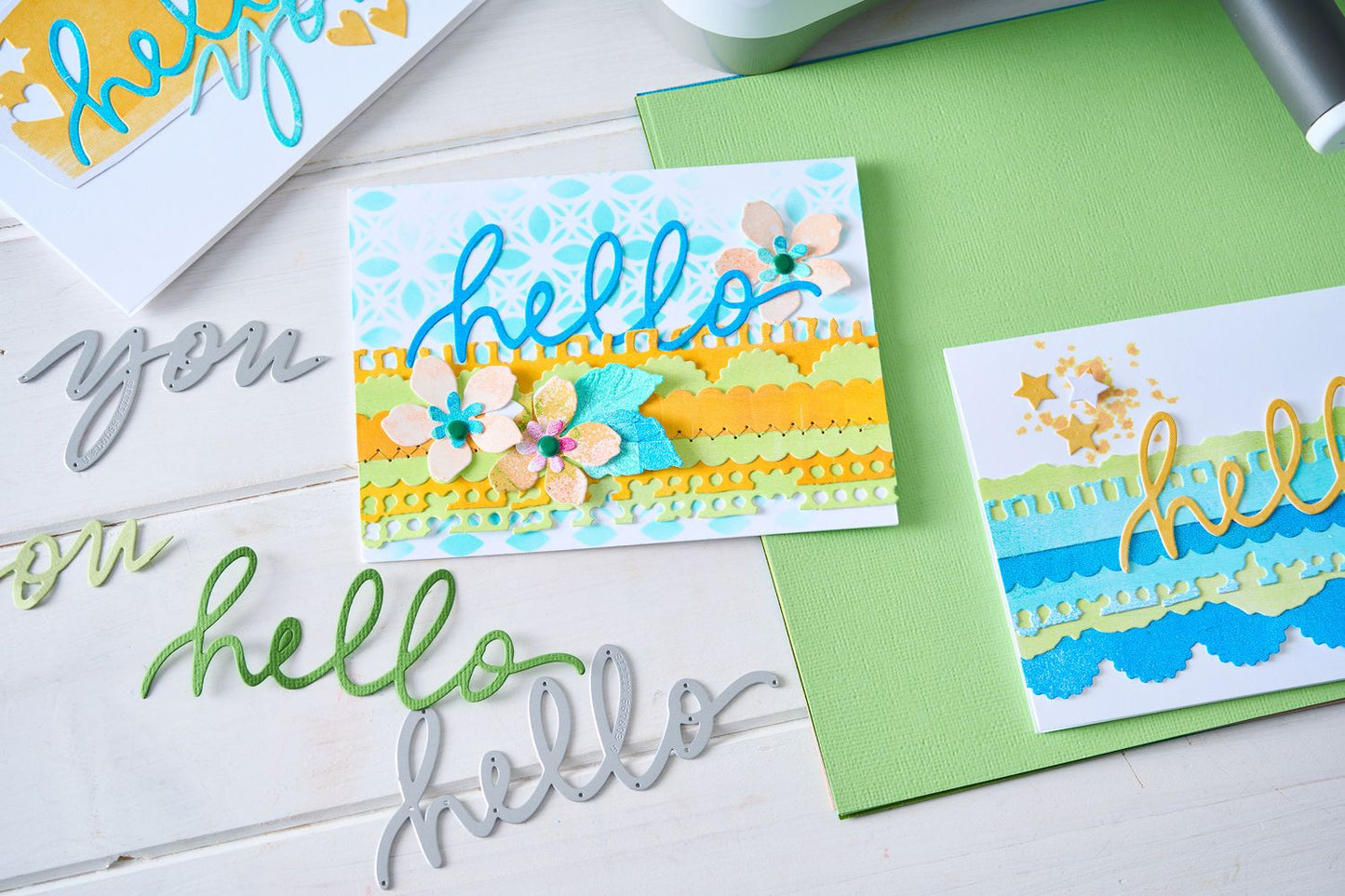 Sizzix - Vicki Script #1 Die Set by Vicki Boutin