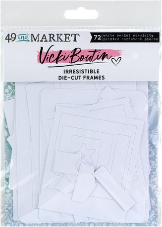 49 and Market - Irresistible Die-Cut - Frames by Vicki Boutin