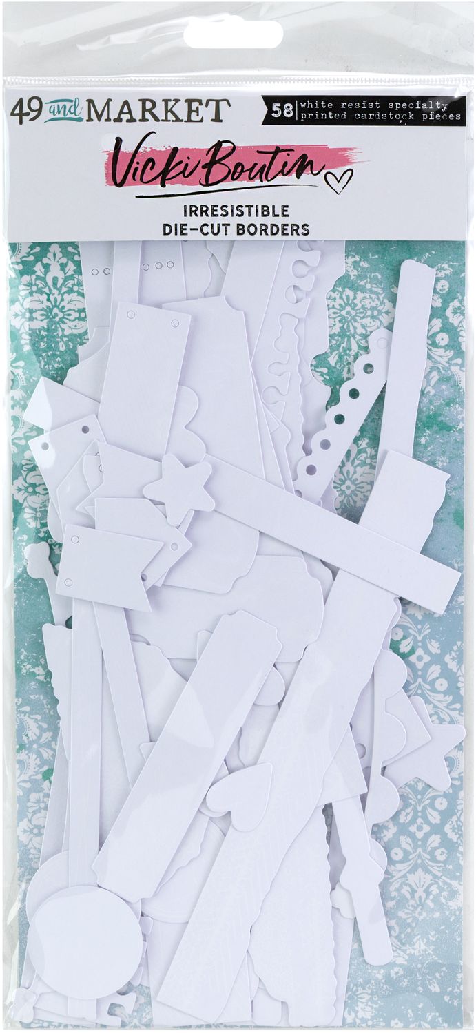 49 and Market - Irresistible Die-Cut - Borders by Vicki Boutin