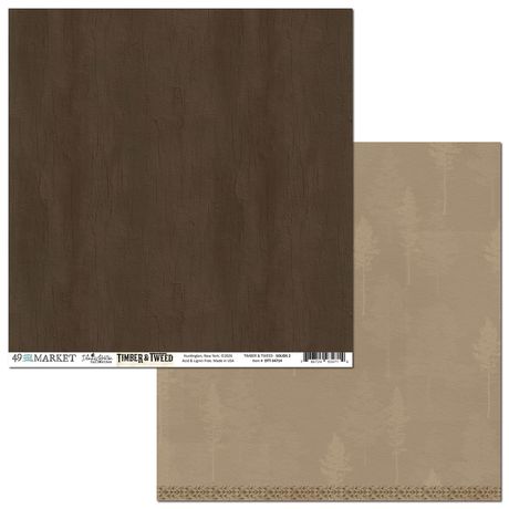 49 and Market - Timber & Tweed - Cardstock: Solid 2