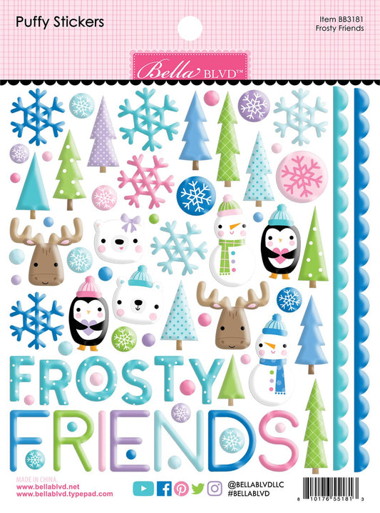 Bella Blvd - Snowflake Season - Puffy Stickers