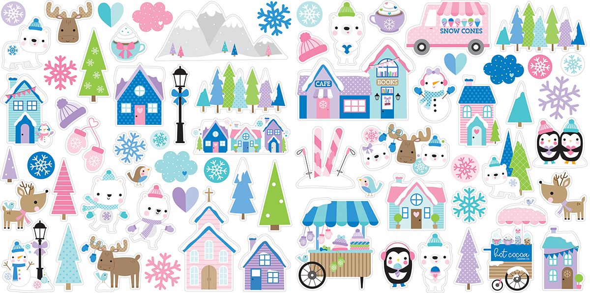 Bella Blvd - Snowflake Season - Icon Ephemera Pack