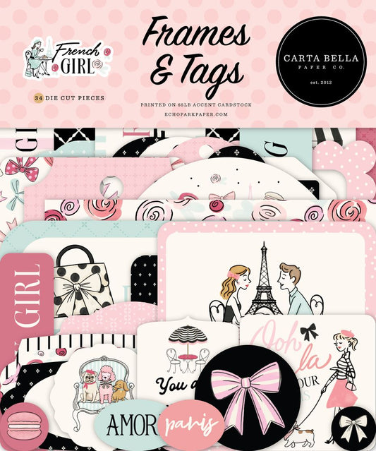 Carta Bella - French Girl - Ephemera