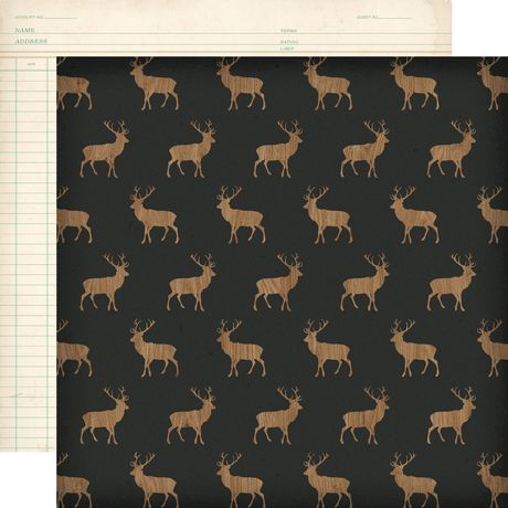 Simple Stories - Rustic Legend - Cardstock: Born To Roam