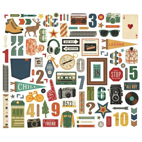 Simple Stories - Rustic Legend - Bits & Pieces