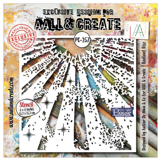 AALL & Create - Radiant Rise Stencil