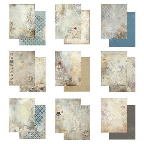 49 and Market - Faded Memory Lane - 6x8 Collection Pack
