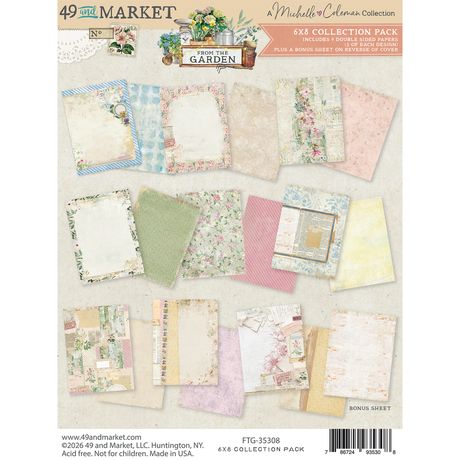 49 and Market - From the Garden - 6x8 Collection Pack