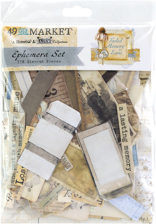 49 and Market - Faded Memory Lane - Ephemera Set